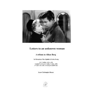 Letters to an unknown woman