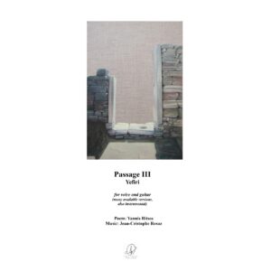 Passage III - Yefiri - The bridge for flute & piano