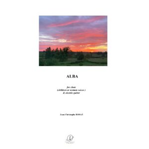 Alba - children or women voices & e-guitar