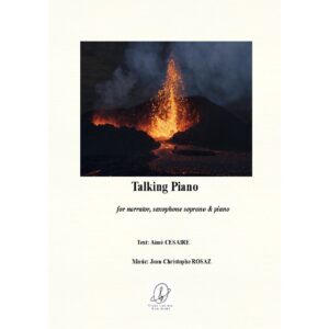 Talking piano - saxophone soprano, piano & narrator ad lib.