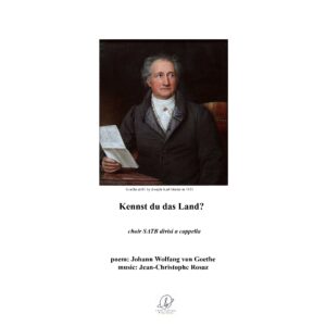Kennst du das Land? - SATB a cappella