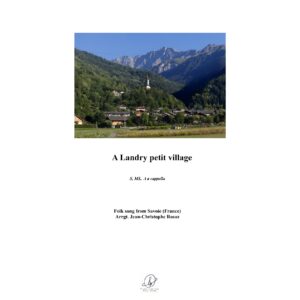 A Landry petit village - SMSA a cappella