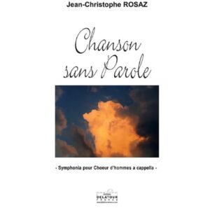 Chanson sans parole - for men choir a cappella