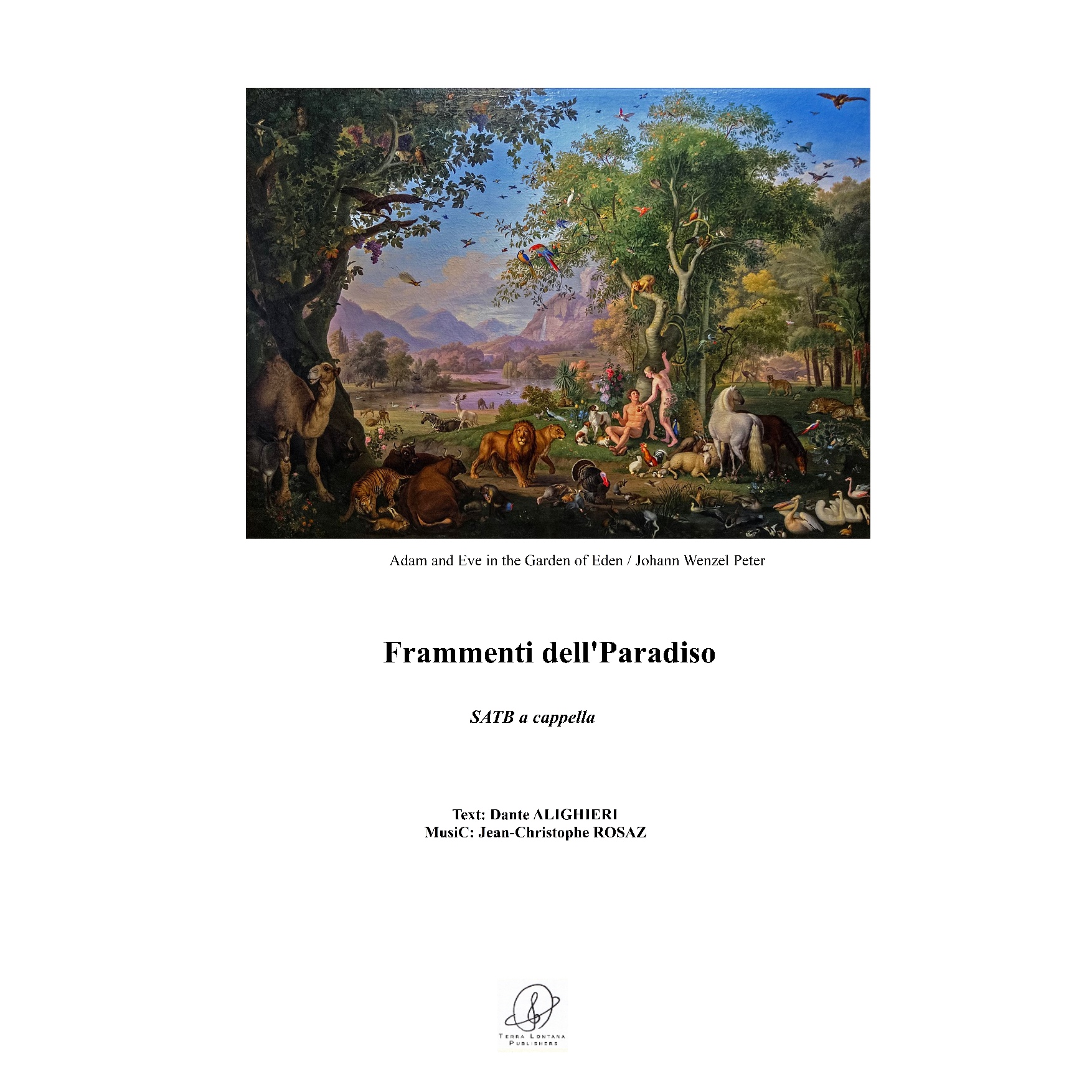 Frammenti del Paradiso - SATB a cappella