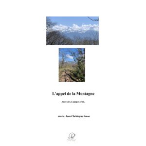 L'appel de la montagne - flute solo
