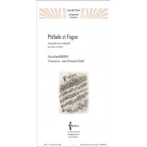Rossini - Prélude & fugue - 2 accordions