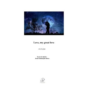 Love, my great love - voice & piano