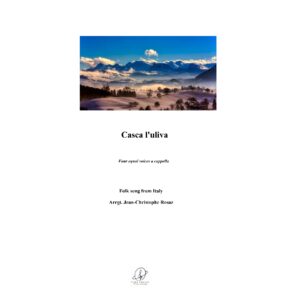 Casca l'uliva - women voices a cappella