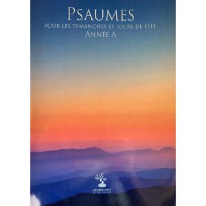 Psautier de l’année liturgique A - SATB a cappella or with organ