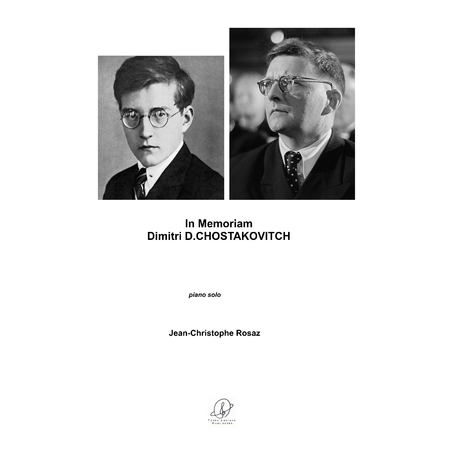 In memoriam D. Chostakovitch - piano