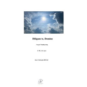 Diligam Te - SMSA & organ