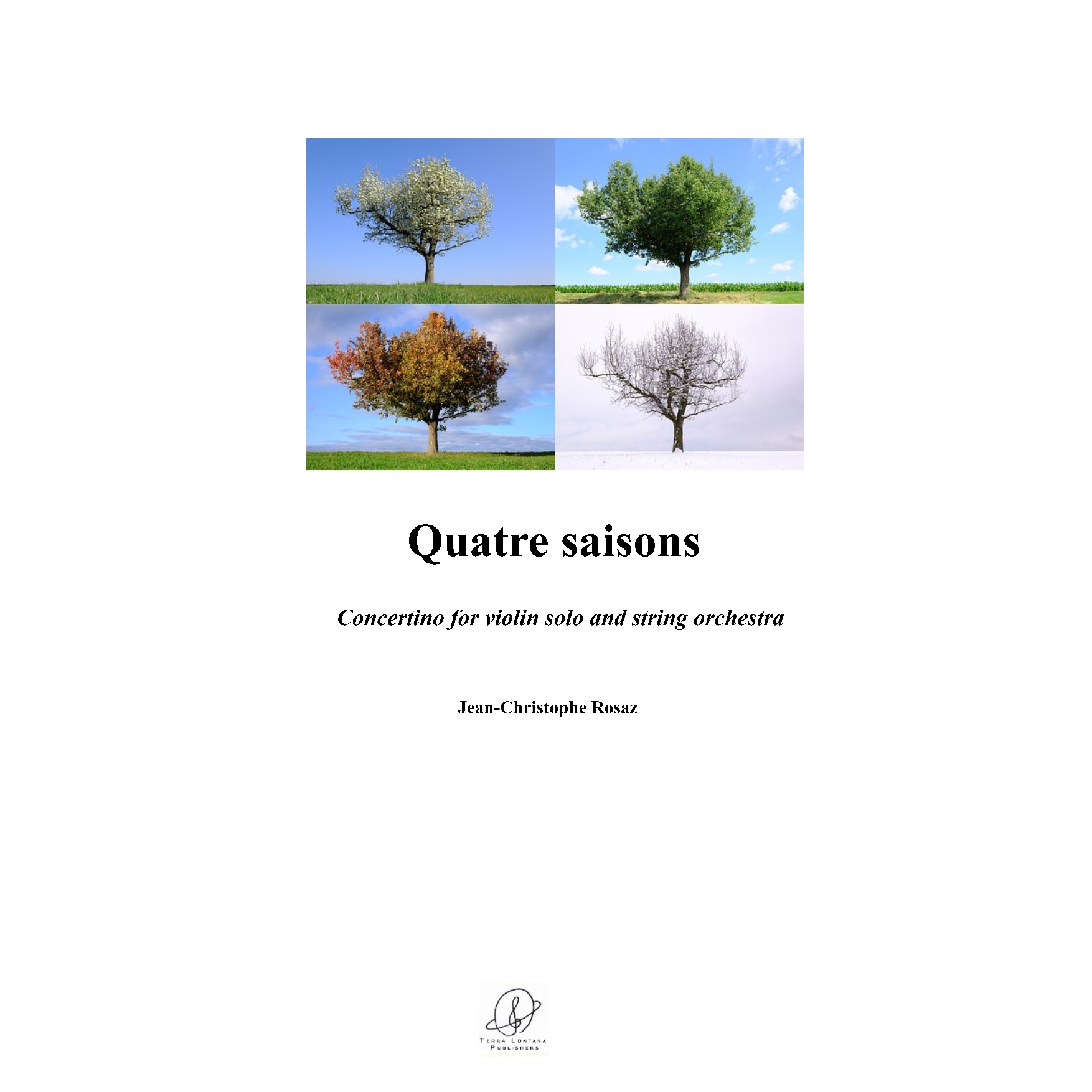 Quatre saisons - solo violin & string orchestra