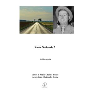 Trenet - Route Nationale 7 - SATB a cappella