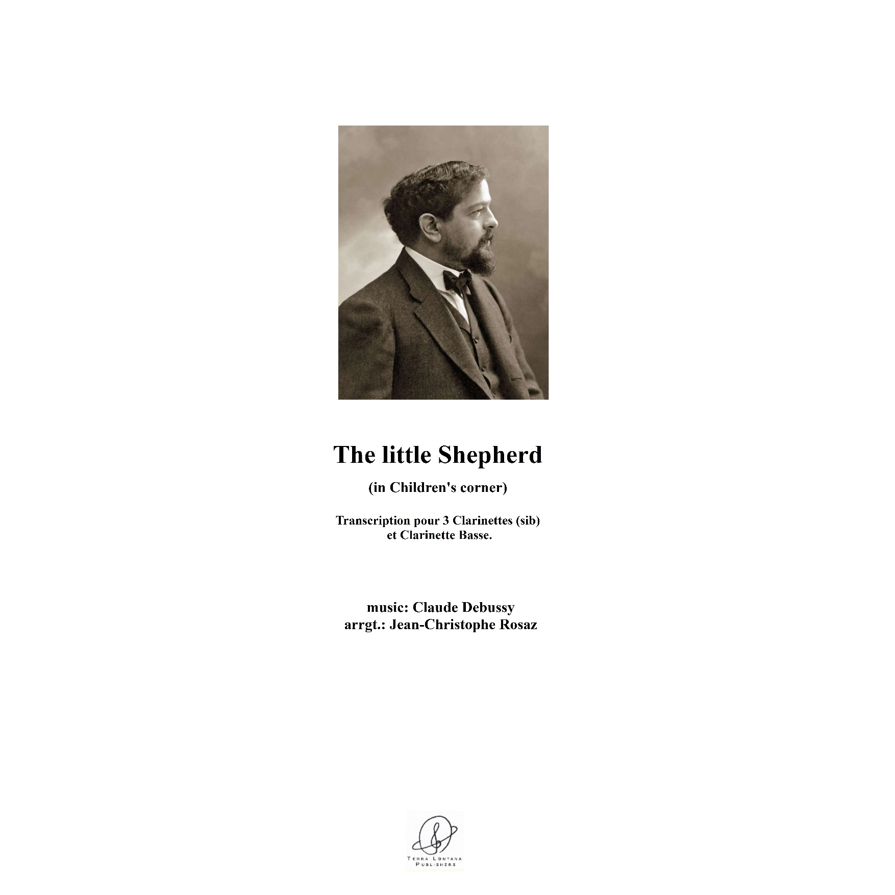 Debussy - The little shepperd (Children's Corner) - arrgt. 3 cl, bass cl/ brass, saxophone quartet
